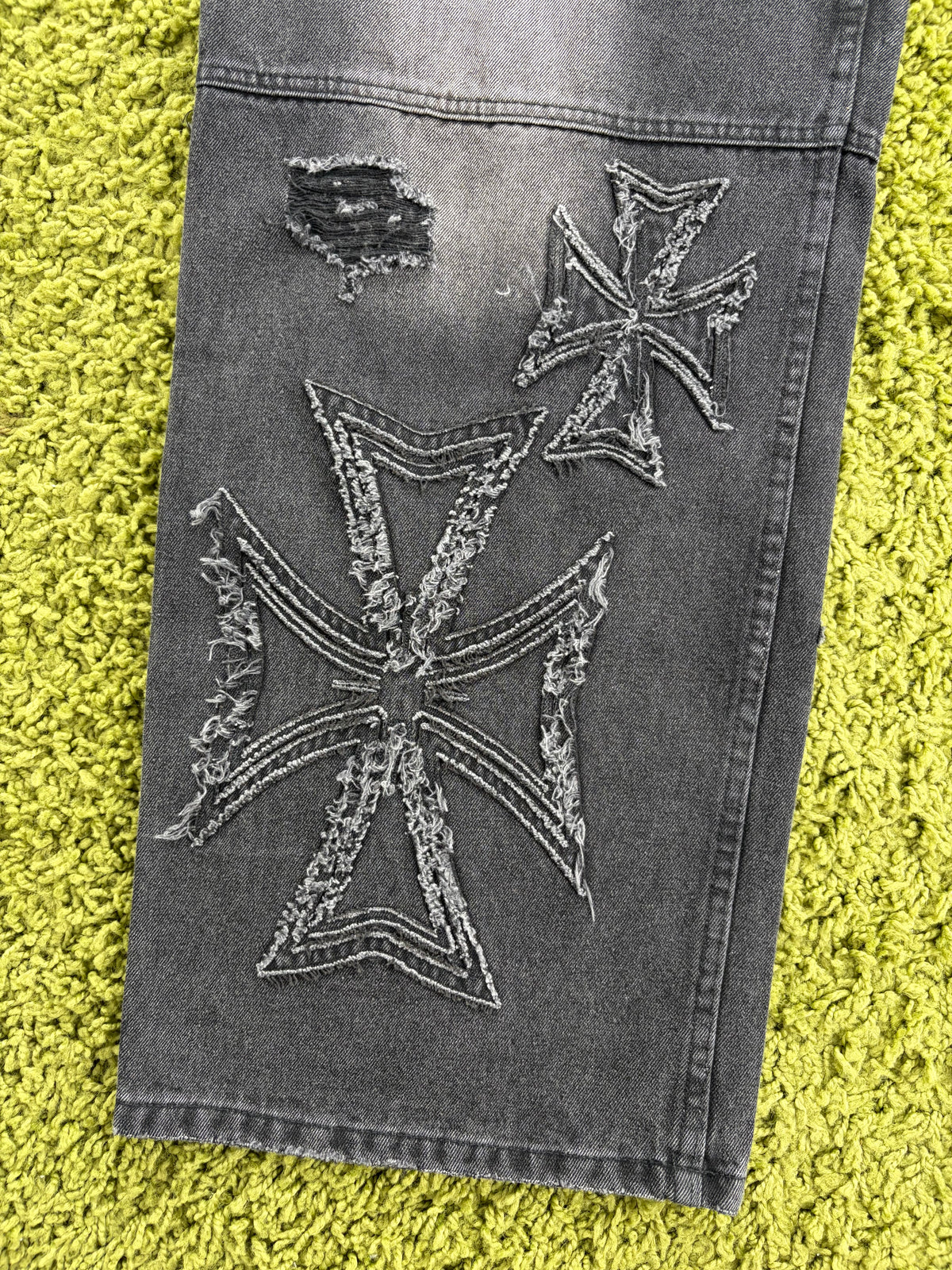Jeans Valley Dreams Motocroxxx Nero 34