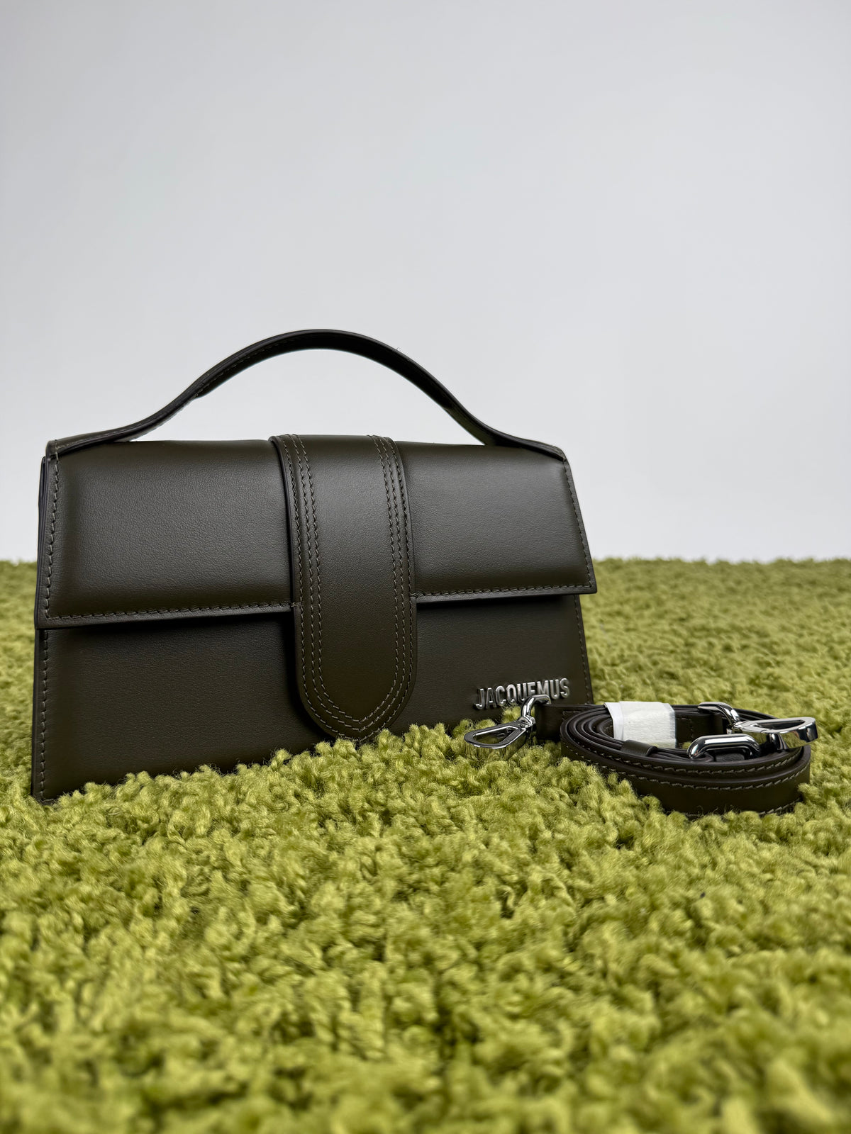 Jacquemus La Grande Bambino Verde Scuro