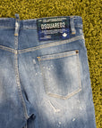 Pantaloncino Dsquared2 in denim 50