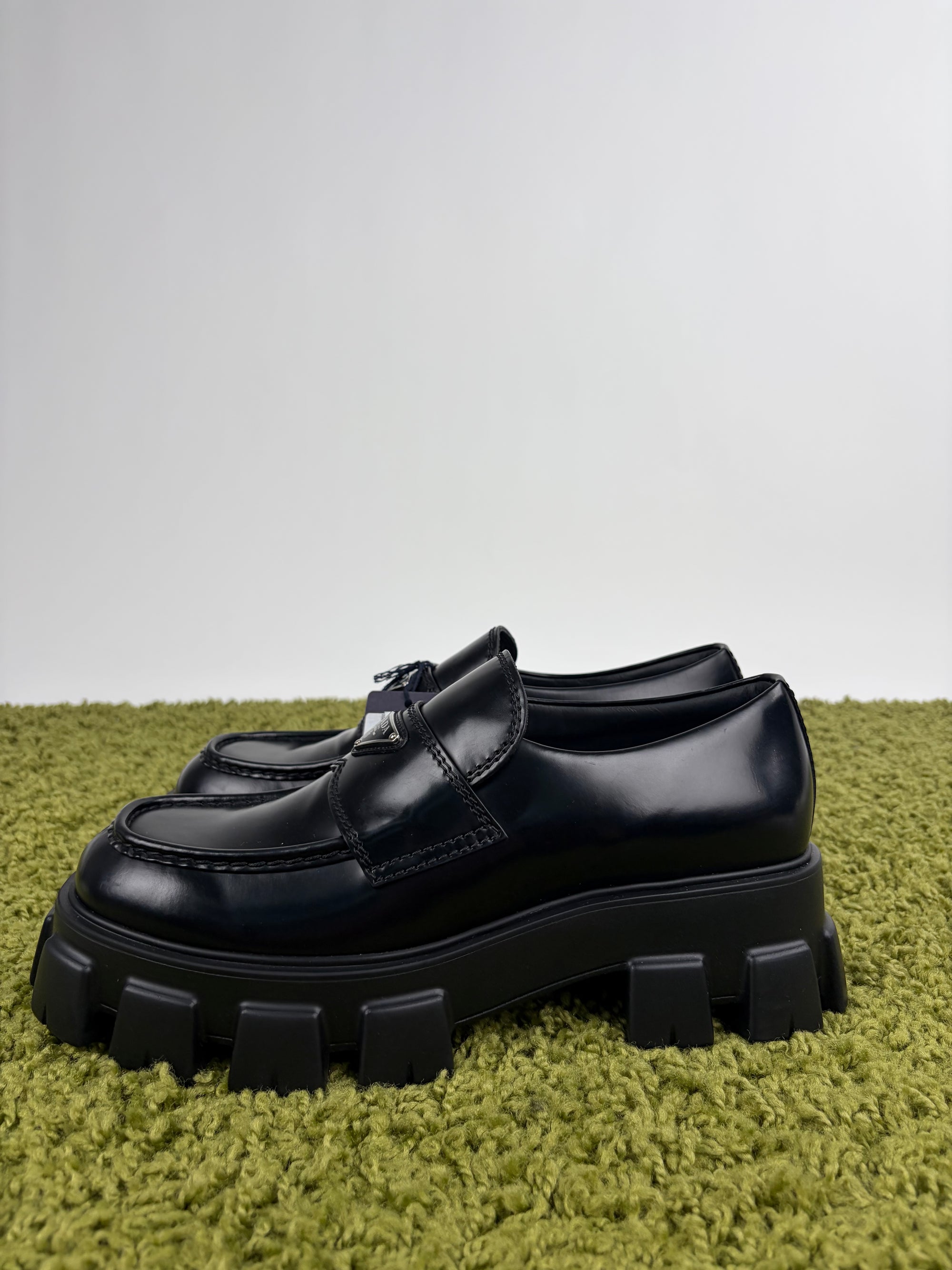 Mocassino Prada Size 10.5=44.5 neri