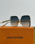 Occhiali Da sole Louis Vuitton Jewel Square Oro