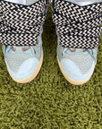 Lanvin Curb Sneaker Azzurra 43