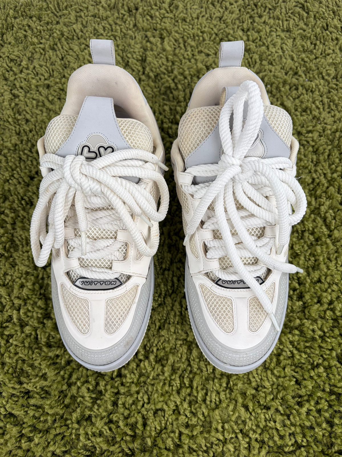 Louis Vuitton Skate Bianco 6