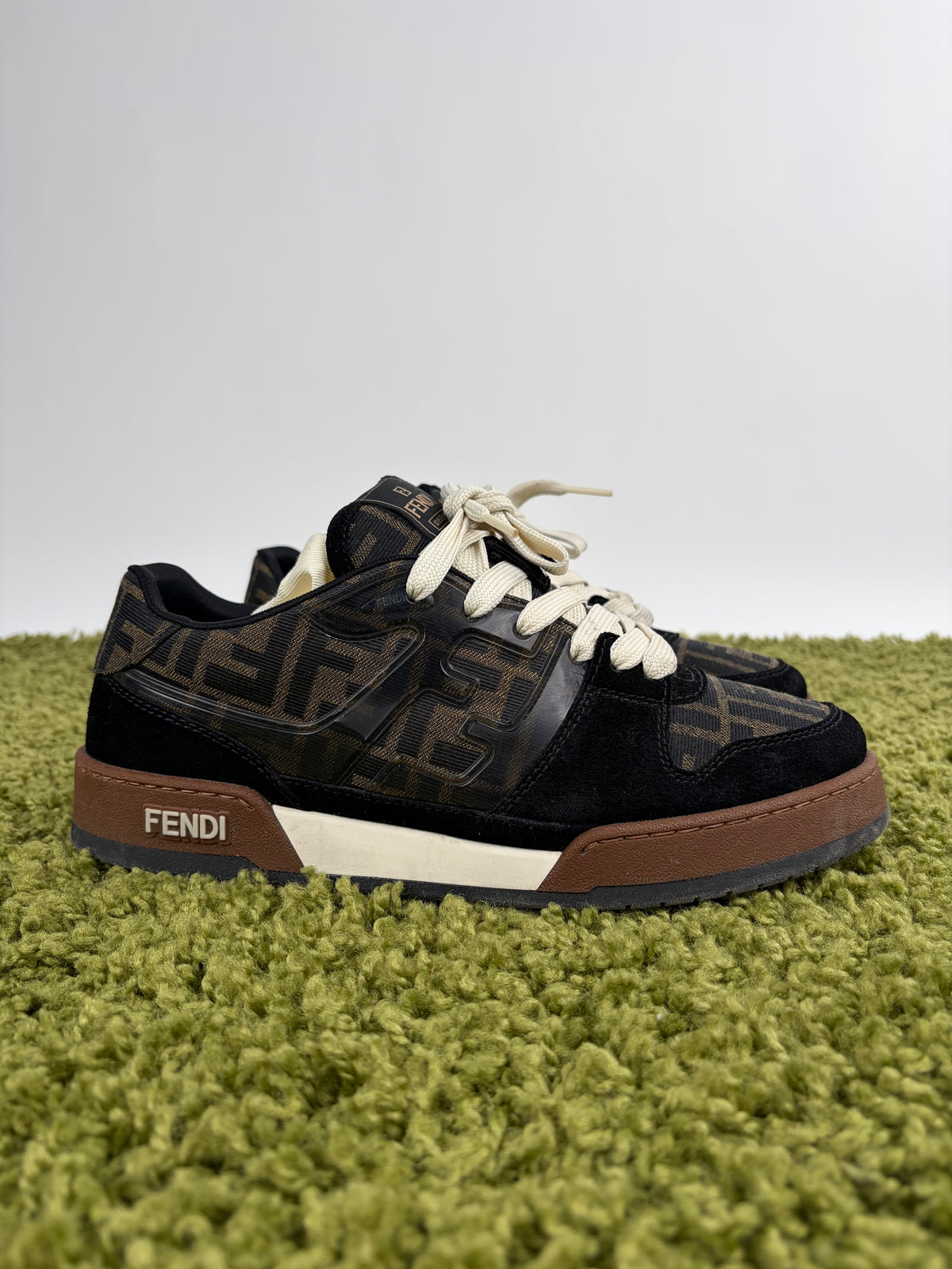 Fendi Match Sneaker Nera 8