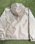 Giacca a vento Louis Vuitton Reversibile Monogram Oro 52