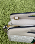 Borsa Gucci Ophidia Cut Out Handle Tote Beige