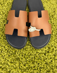 Ciabatta Hermès Marrone 42