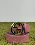 Cintura Gucci Rosa 100cm
