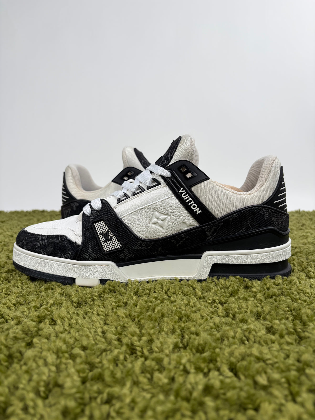 Louis Vuitton In Denim Nero 9