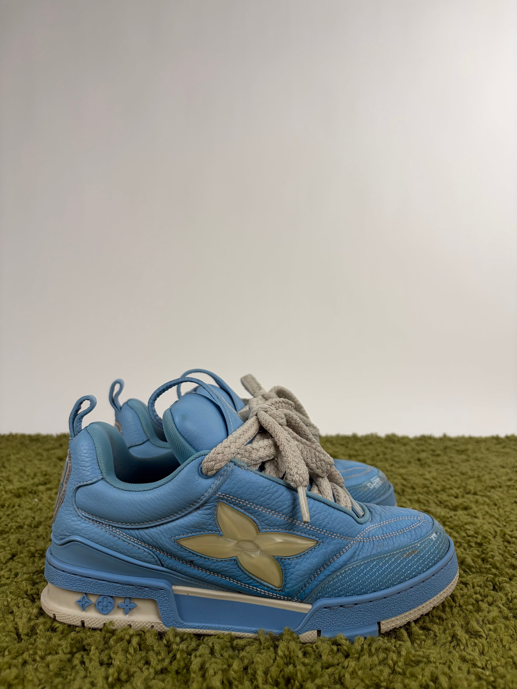 Louis vuitton skate Size 6.5=40.5 calza 41.5 azzurra