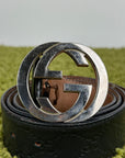 Cintura Gucci Nera 100/40