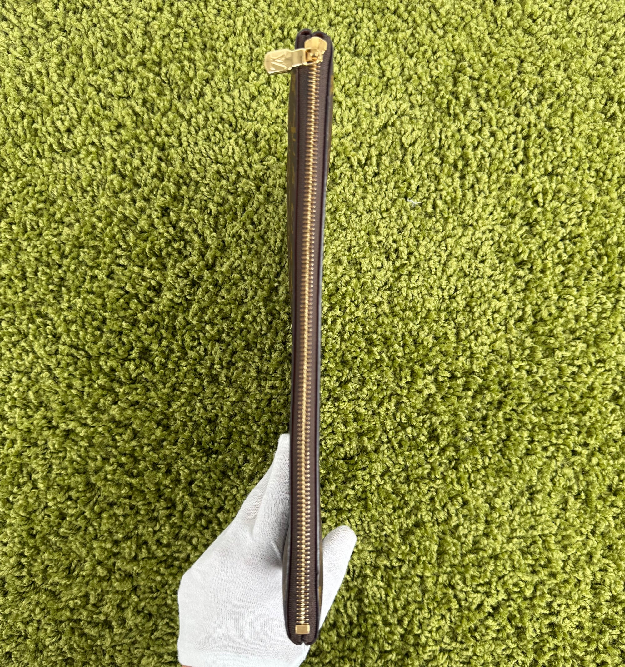 Pochette Louis Vuitton in tela monogram
