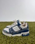 Louis Vuitton trainer Size 35 calza 36 bianca e blu