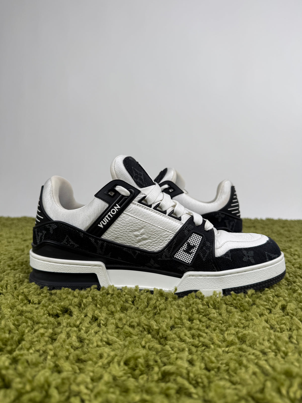Louis Vuitton Trainer In denim Nero 7
