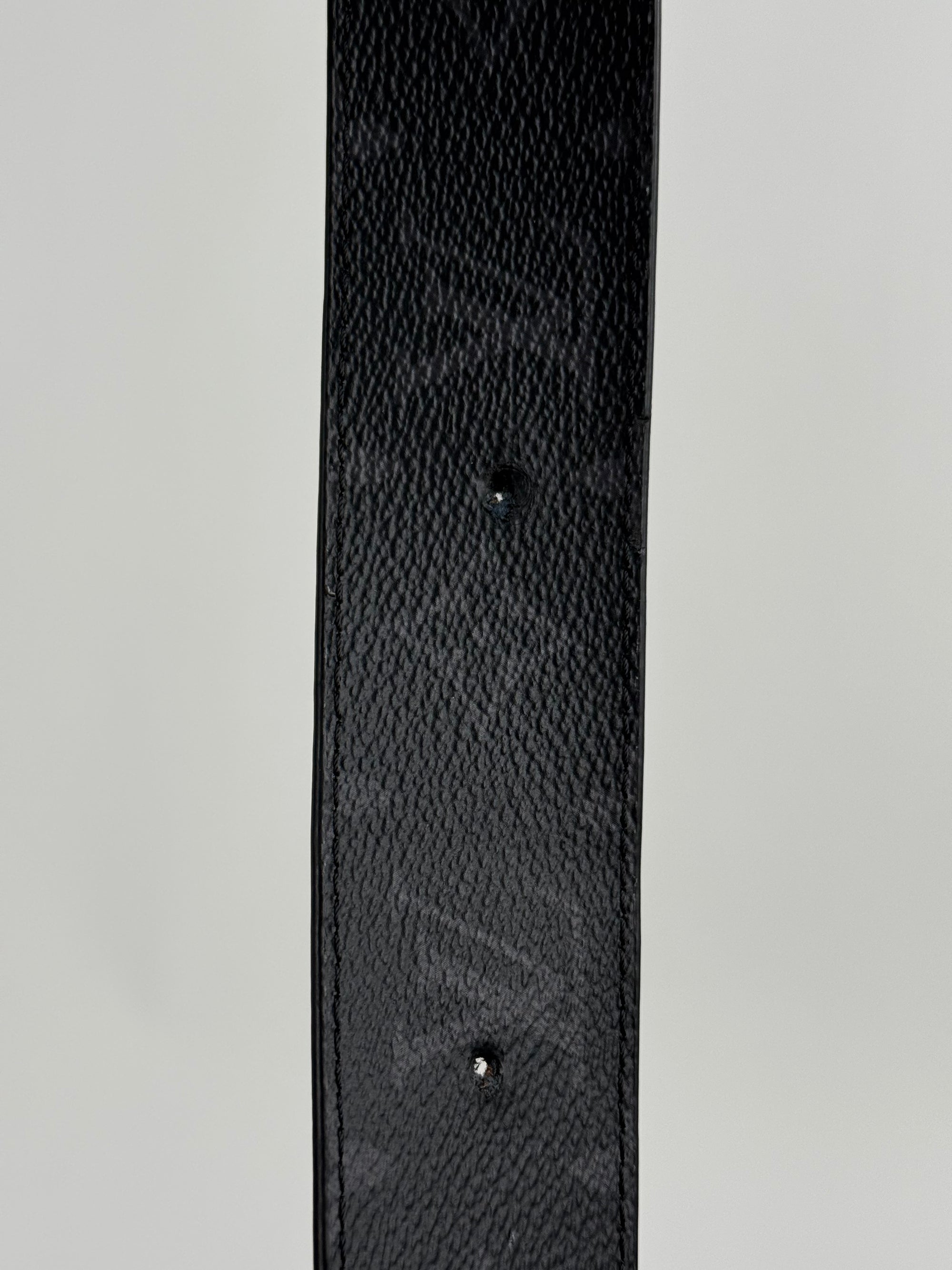 Cintura Louis Vuitton In pelle Nera 110cm