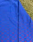 Felpa Louis Vuitton Size M blu e rossa