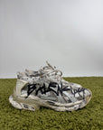 Balenciaga Runner Size 40 bianche e nere effetto usato