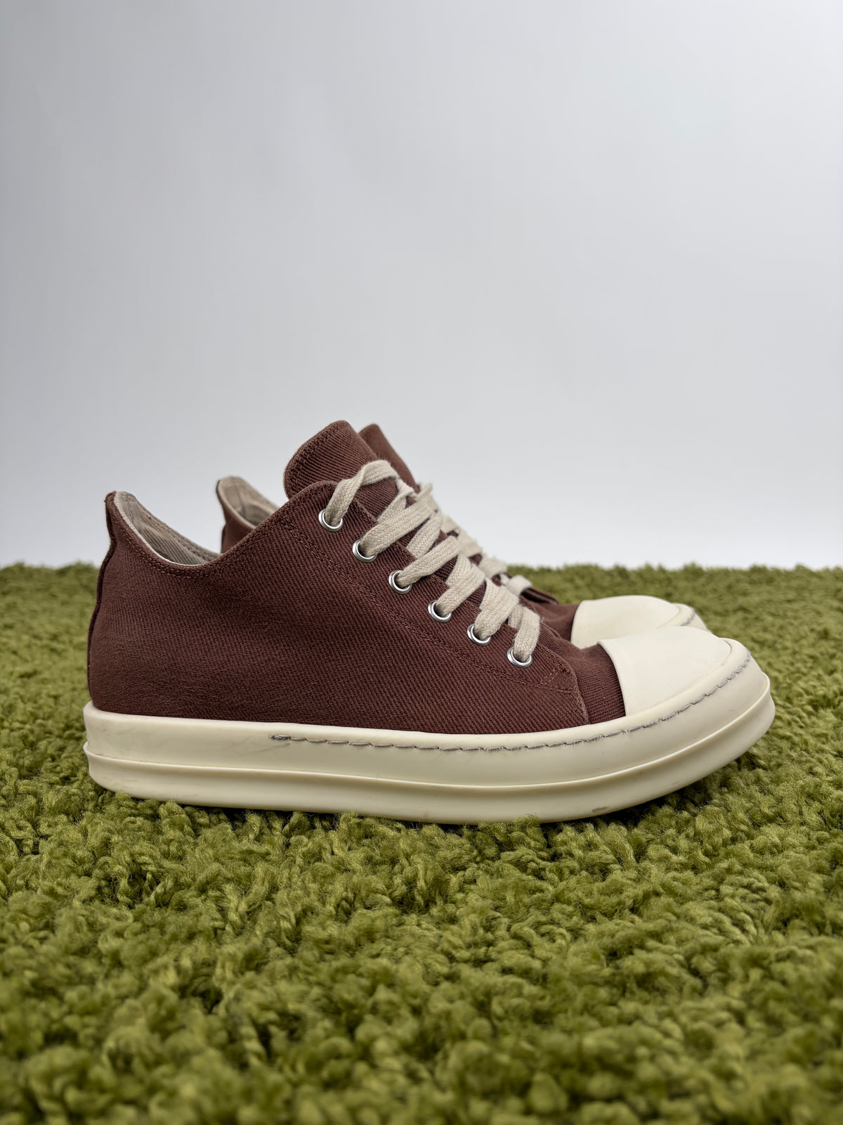 Rick Owens Ramones Low Marrone 37