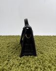 Borsa Jacquemus La grande Bambino Coccodrillo Nero