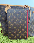 Borsa Neverfull GM Mon Monogram Louis Vuitton Marrone