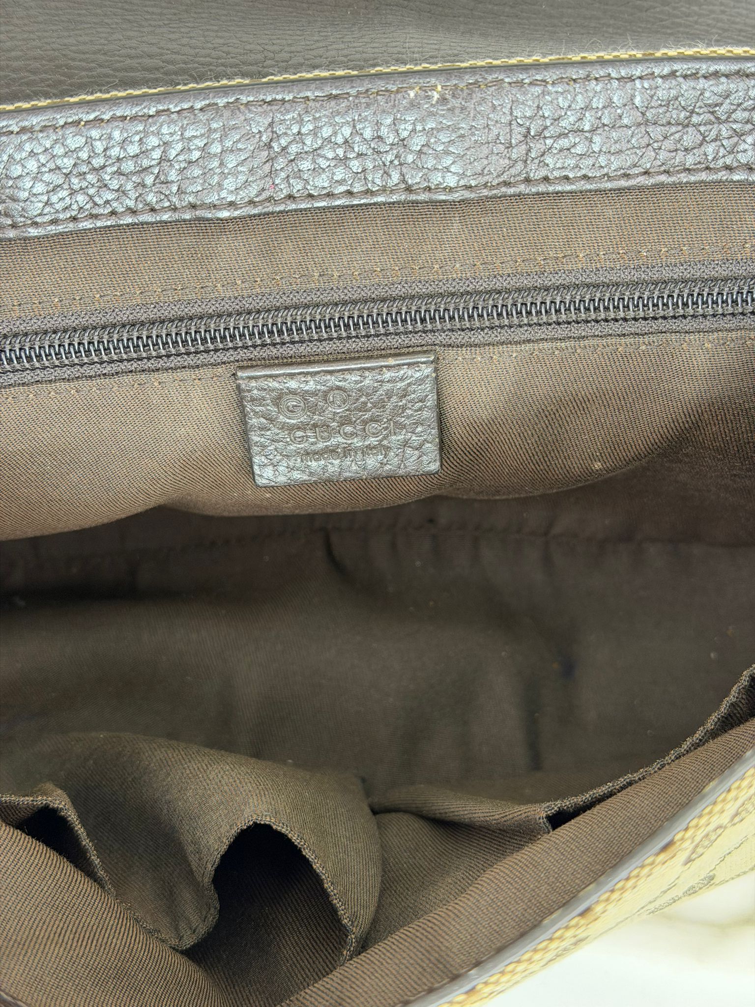 borsello Gucci marrone