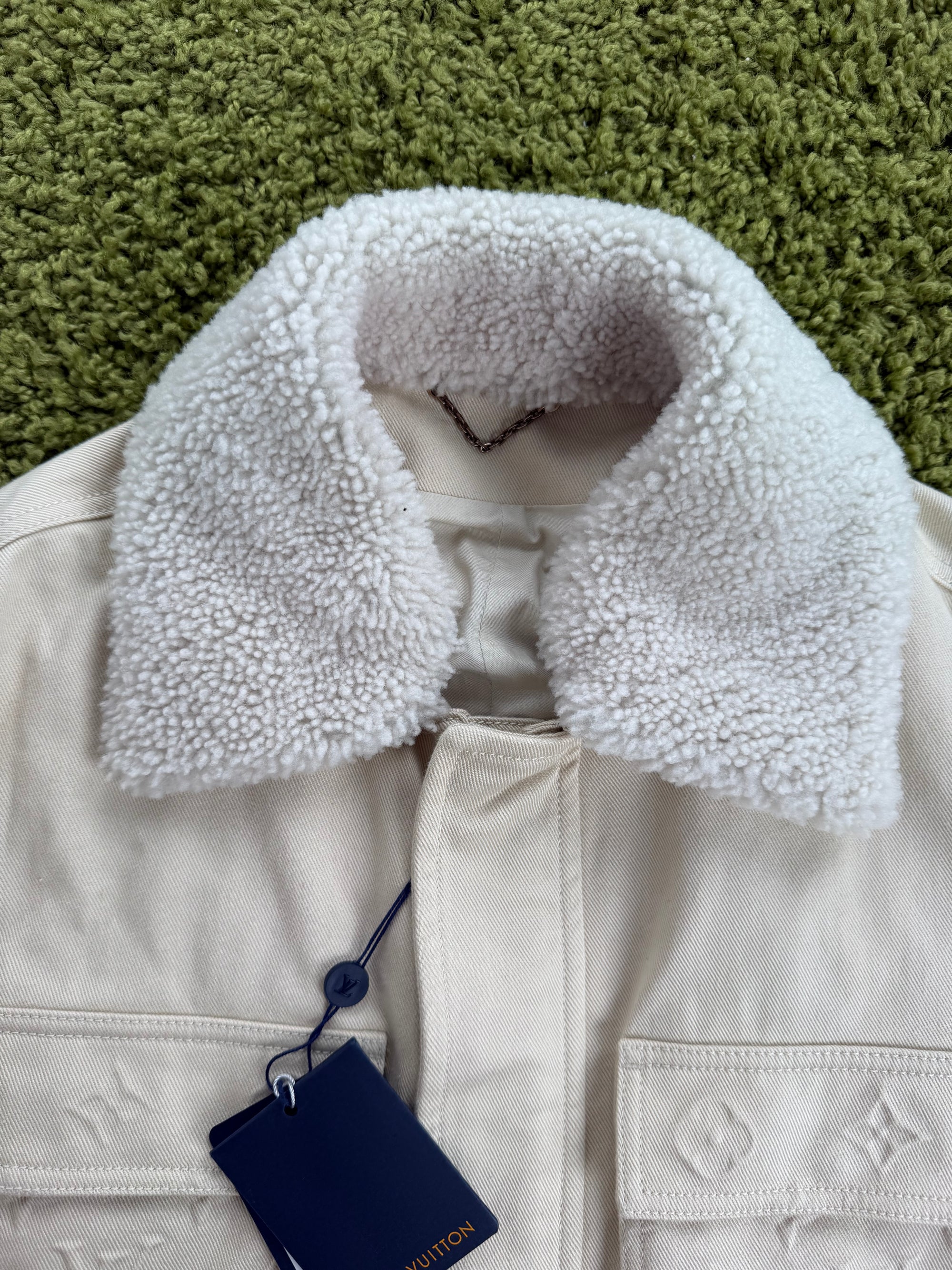 Giacca Monogram Workwear Louis Vuitton Beige 50