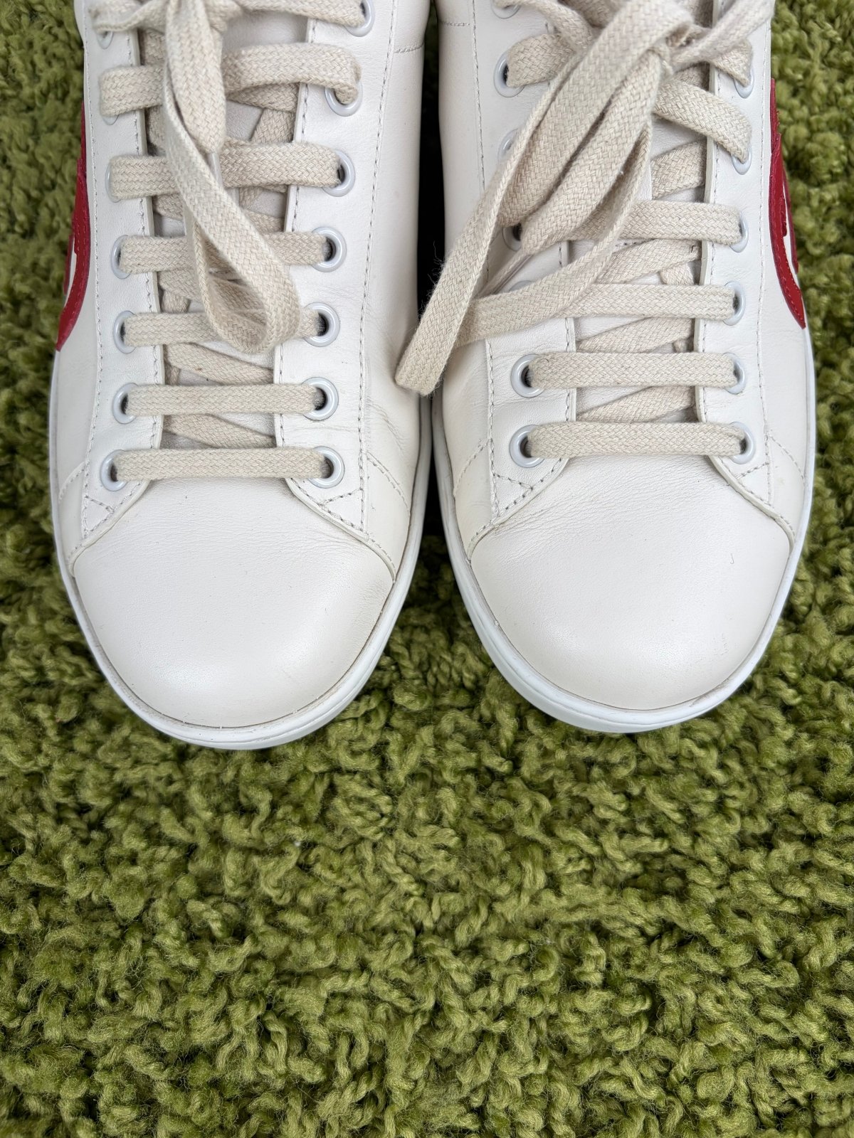 Gucci Ace Beige Multicolor 6.5 - Second Hand Di Fiore