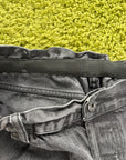 Jeans Off White in Denim Nero 34