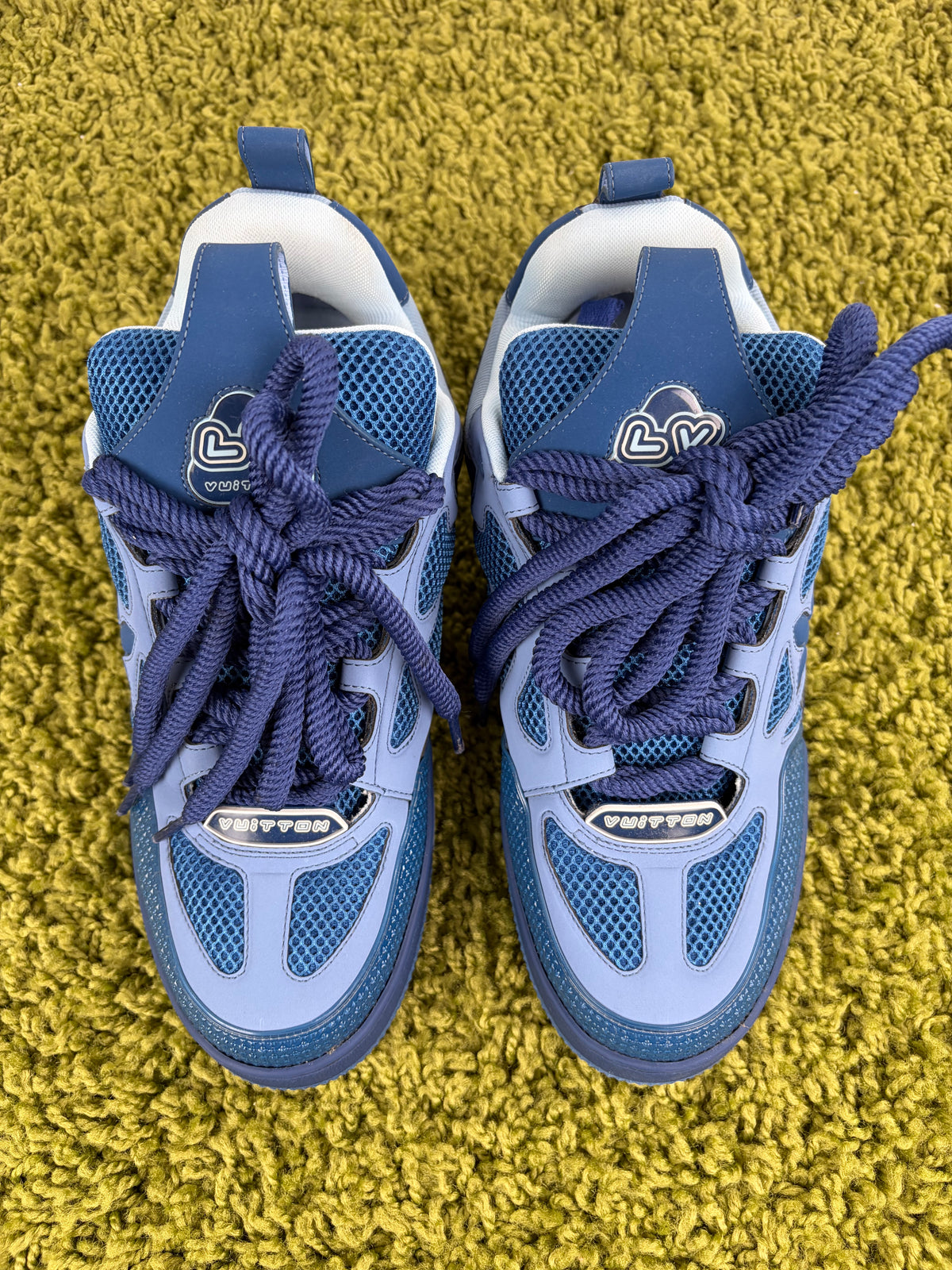 Louis Vuitton Skate Blu 8.5