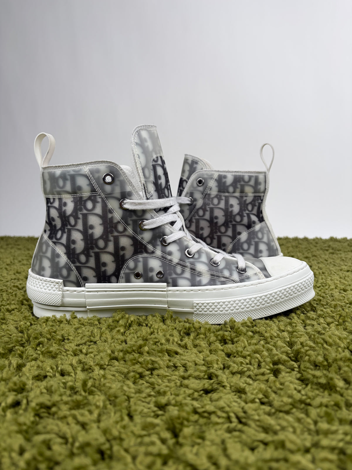 Christian Dior High B23 League Bianco Nero 42