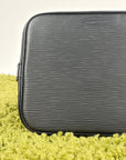 Borsa Alma PM in pelle epi Louis Vuitton Nero