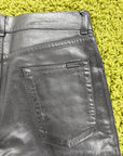 Jeans Yves Saint Laurent D24 oil coated Nero 30