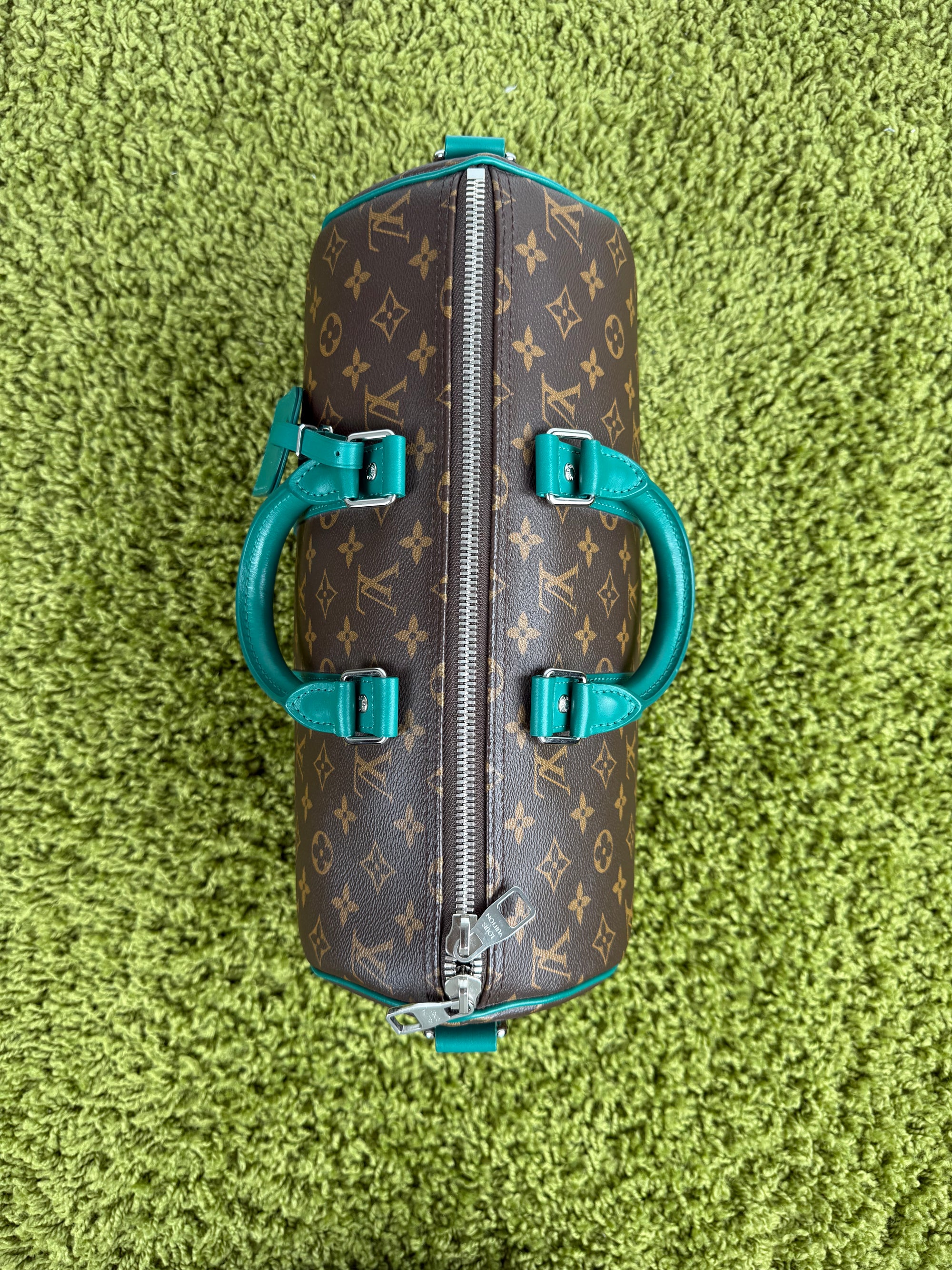 Borsone Keepall Louis Vuitton Baundoliere Marrone