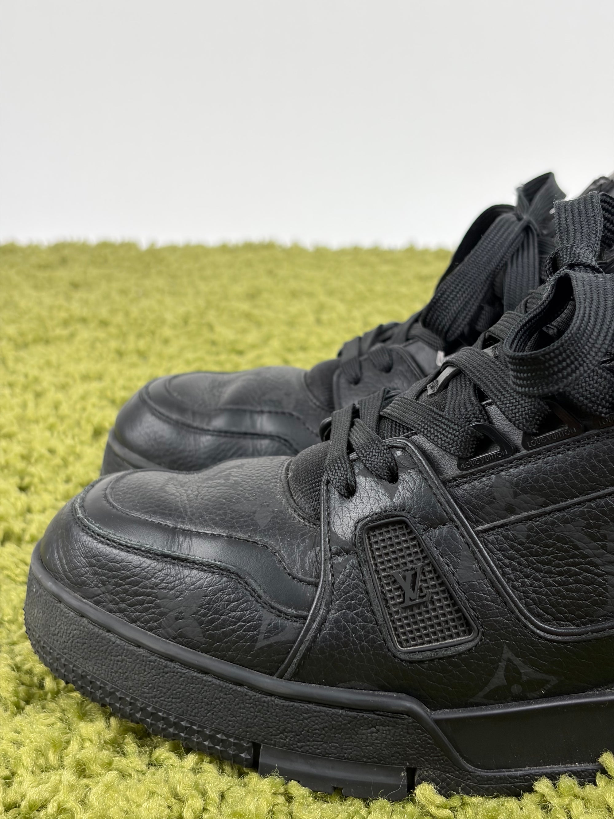 Louis vuitton trainer Size 8=42 calza 43 nera