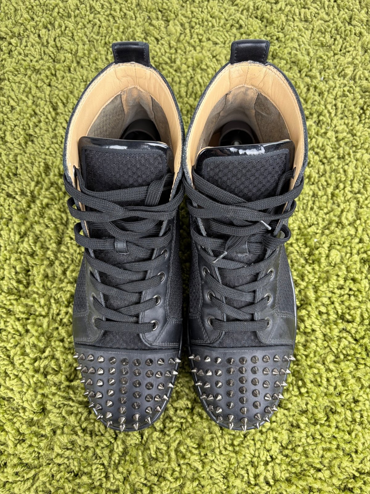 Christian Louboutin Spikes High Nera 43 - Second Hand Di Fiore