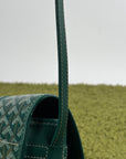 Borsa Goyard Belvedere PM in tela Goyardine Verde