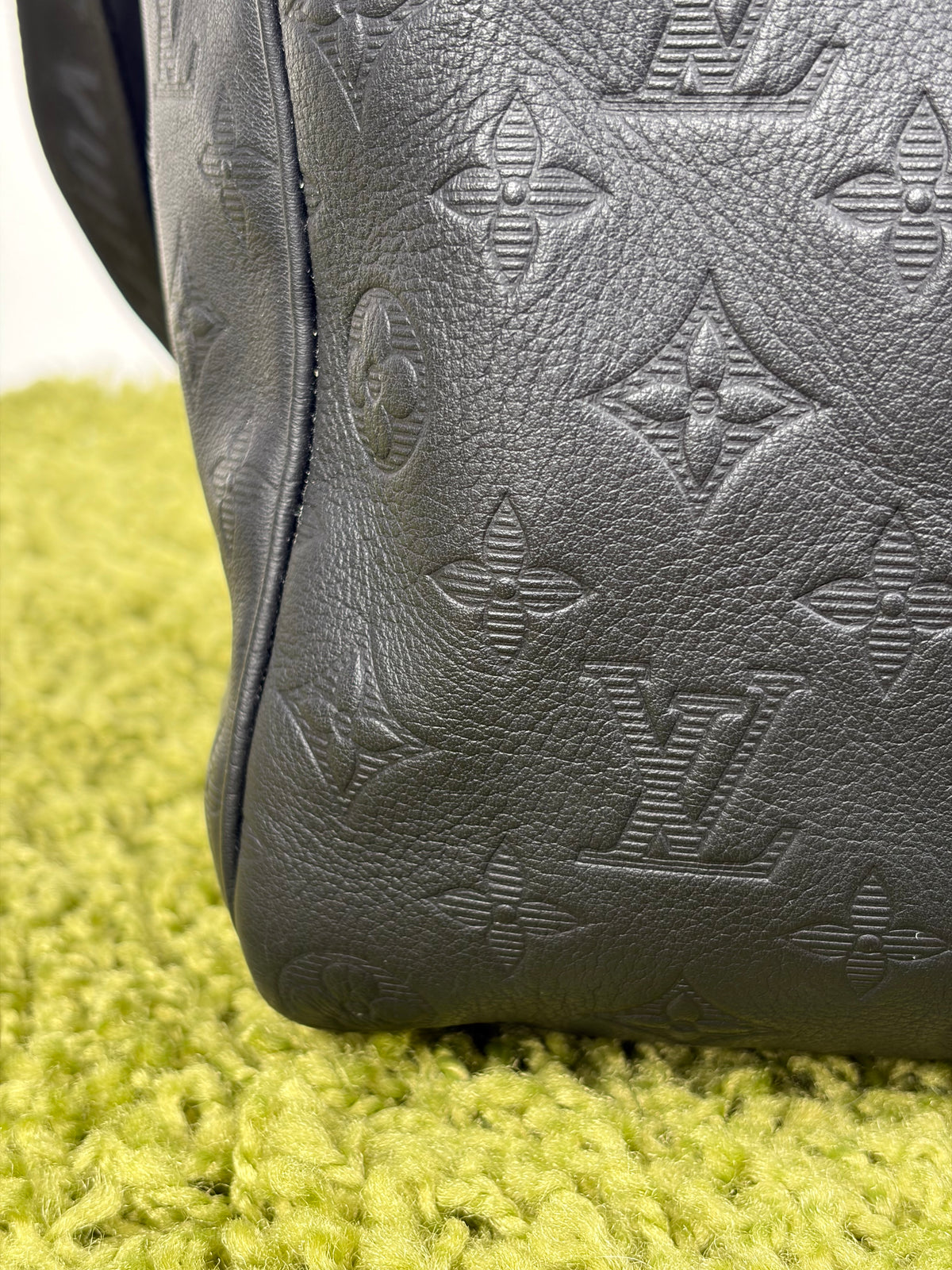 Borsone keepall Louis Vuitton Bandoulière 50 Nera