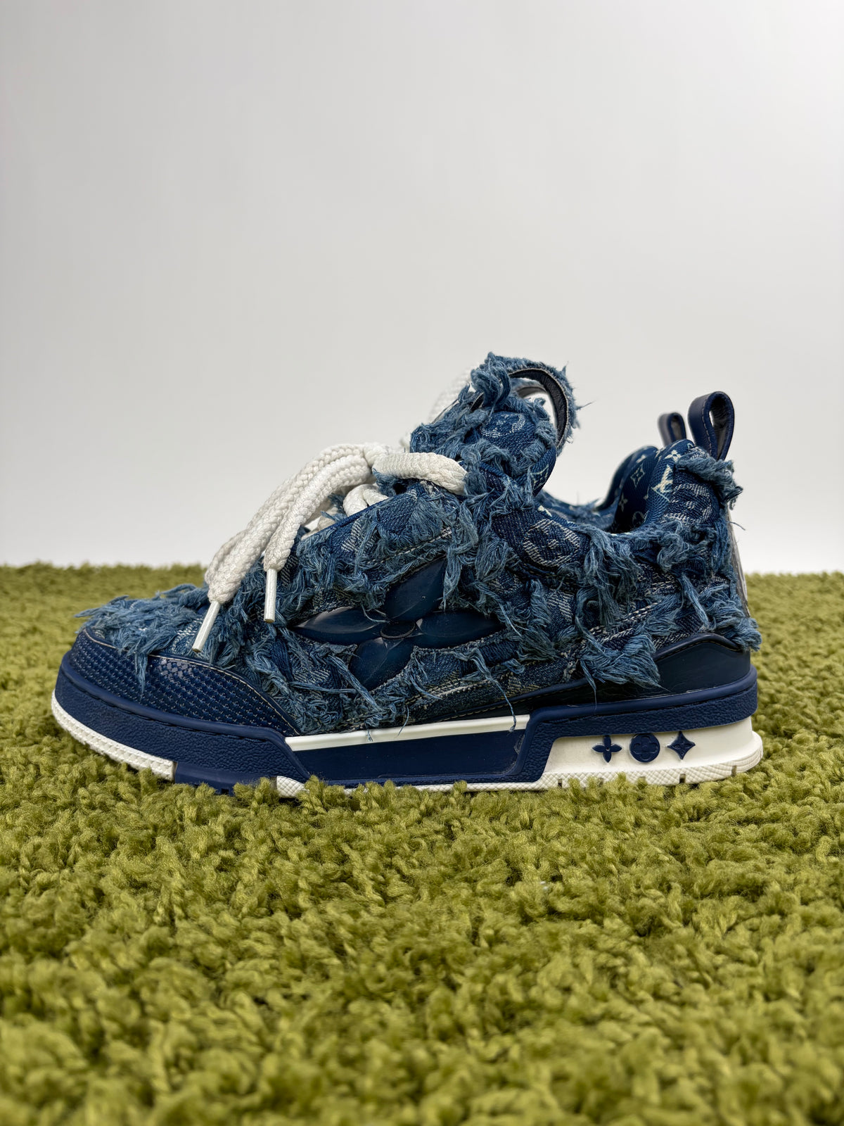 Louis Vuitton Skate Denim Blu 8