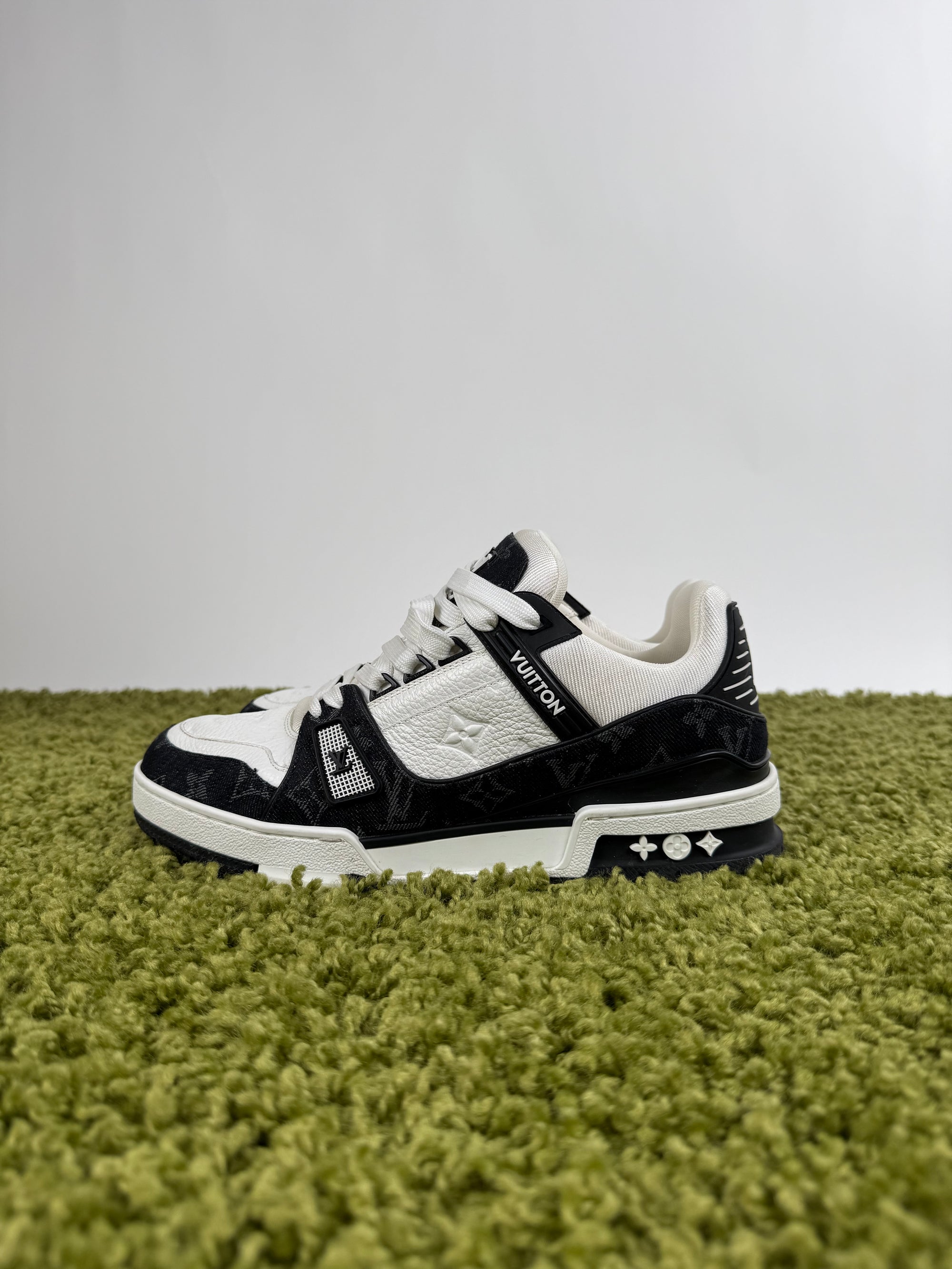 Louis Vuitton Trainer In denim Nere 7