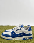 Louis vuitton trainer size 7=41 calza 42 blu e bianche