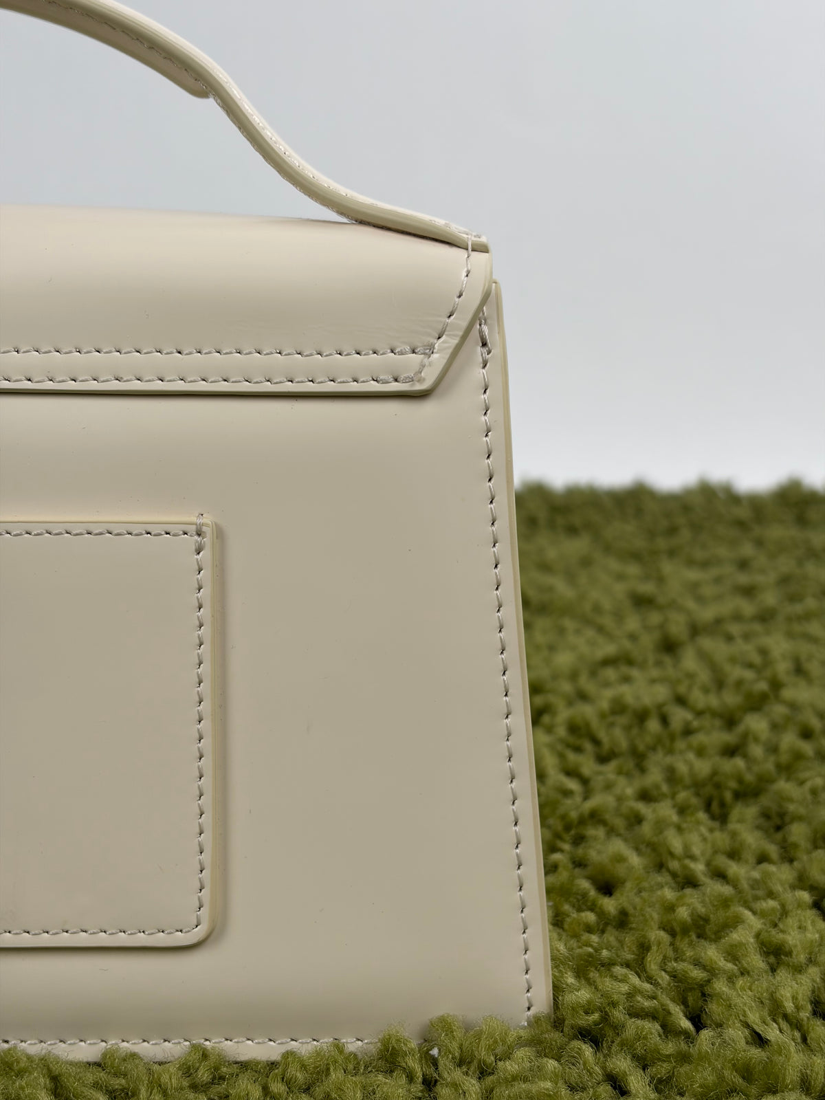 Borsa Jacquemus La Grande Bambino Avorio