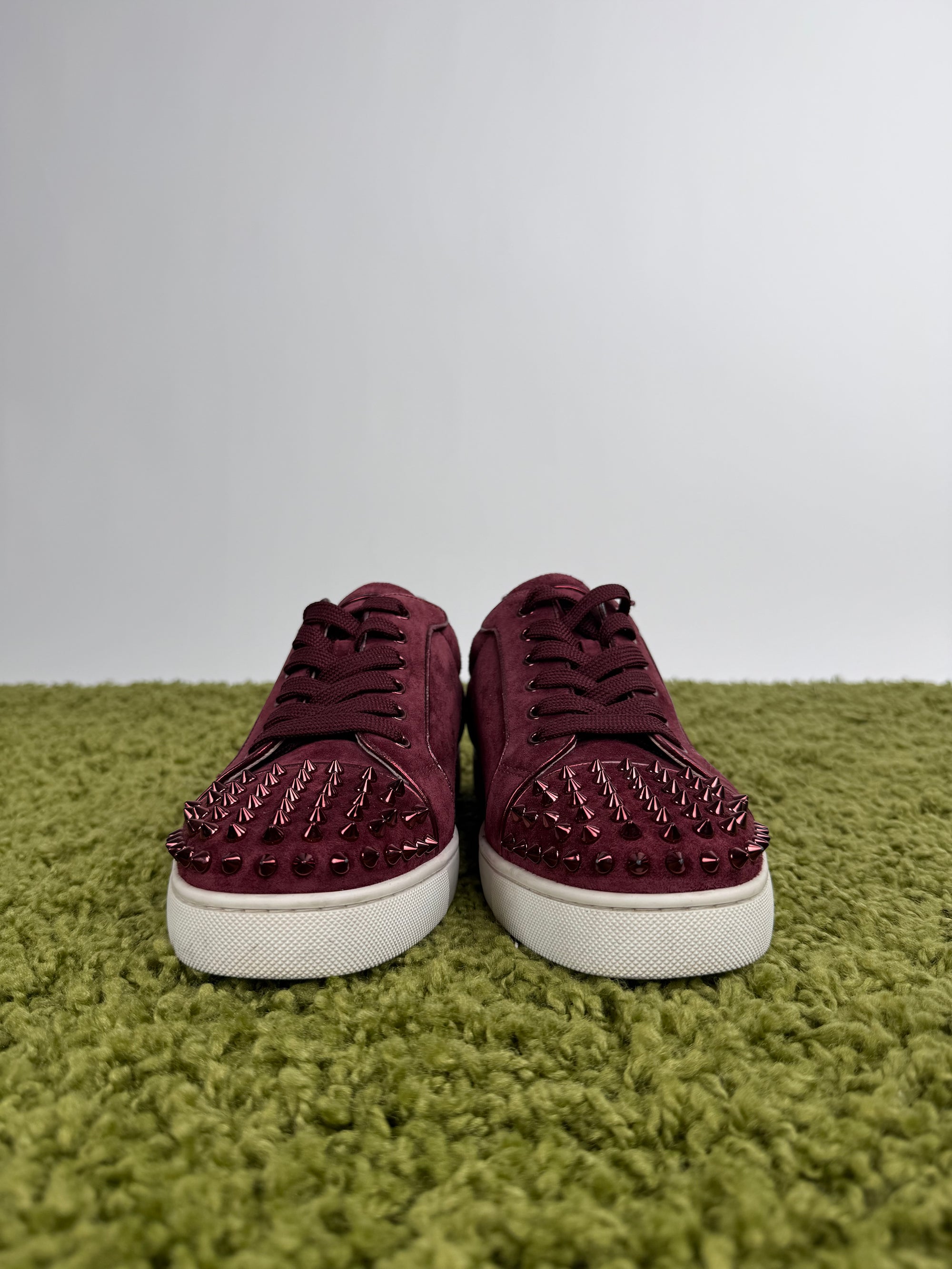 Christian Louboutin Spikes Bordeaux 42