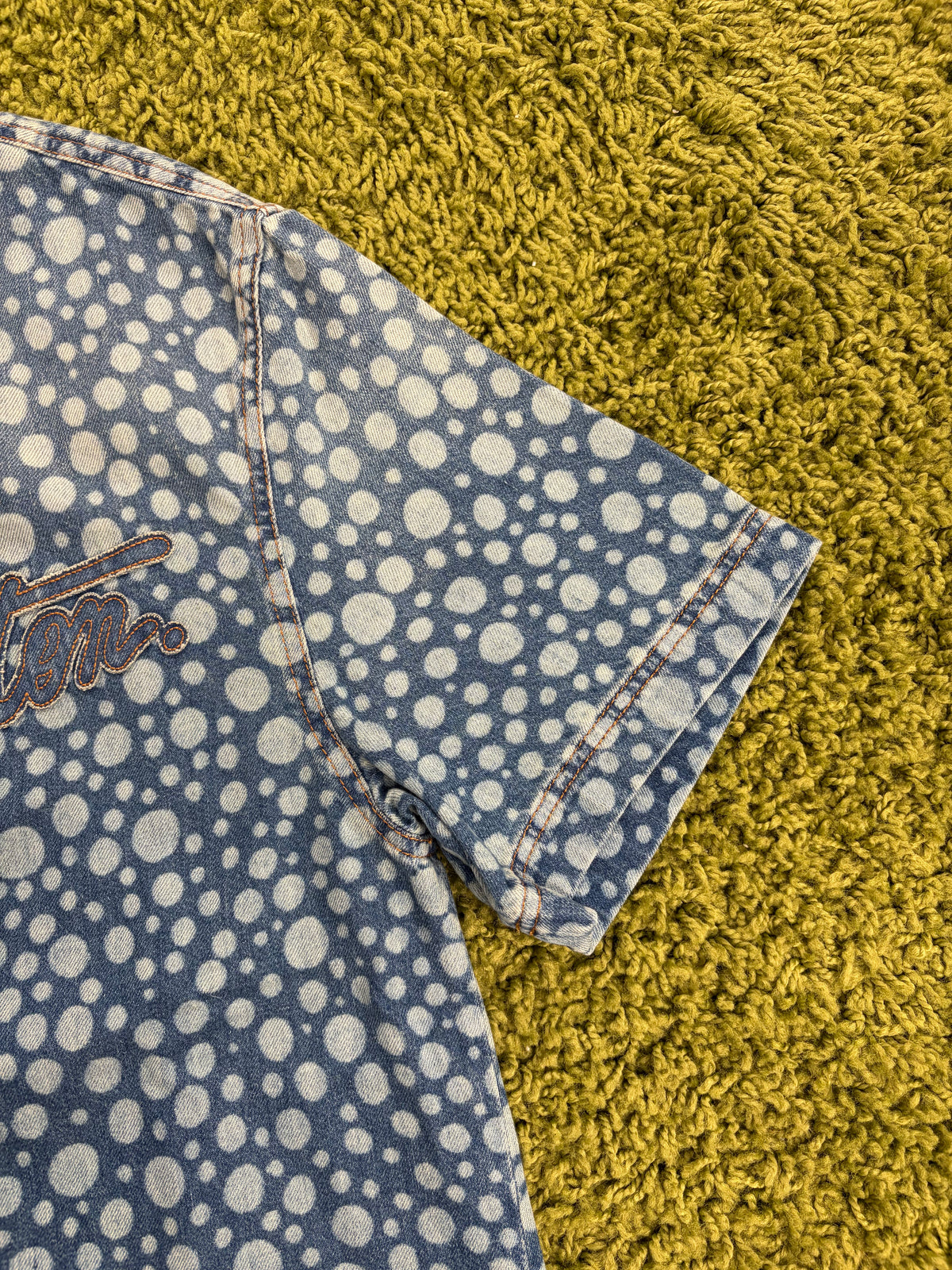 Camicia Louis Vuitton X Yayoi Kusama in Denim S