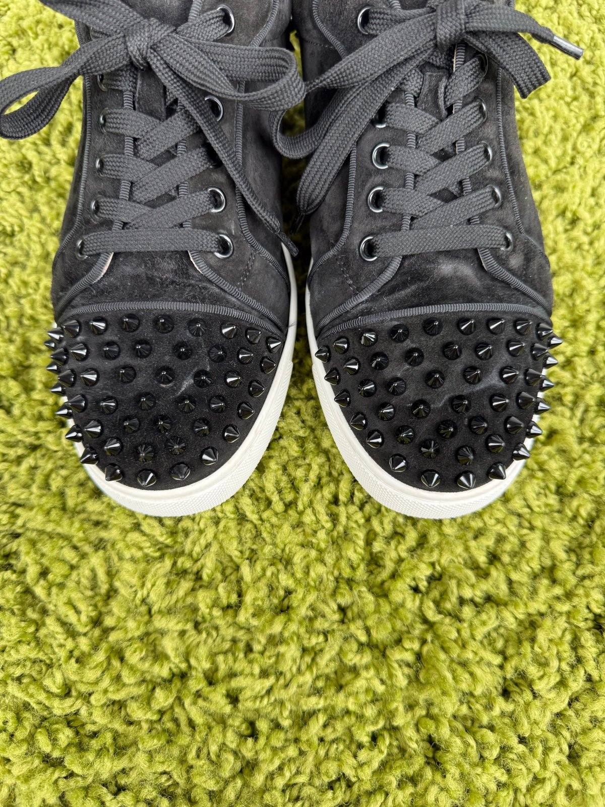 Christian Louboutin Spikes Nero 39 - Second Hand Di Fiore