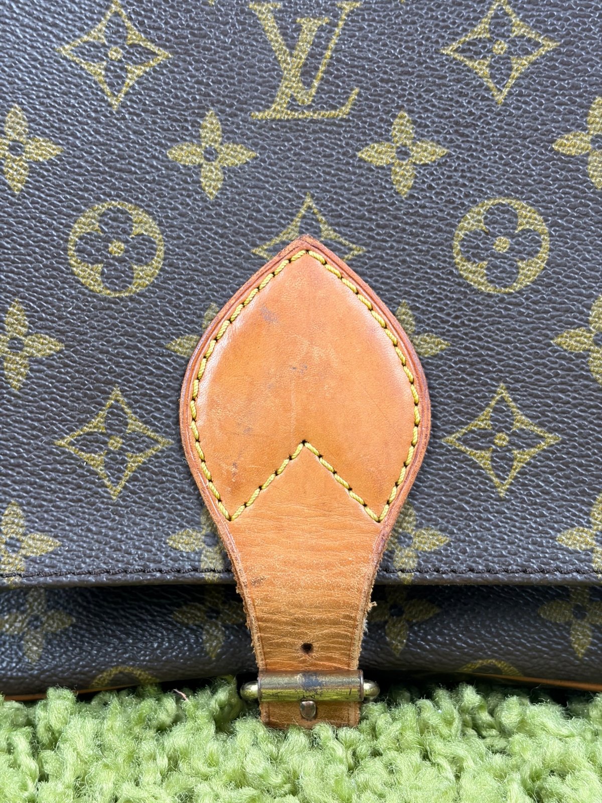 Borsa a tracolla Louis Vuitton Cartouchière Marrone - Second Hand Di Fiore