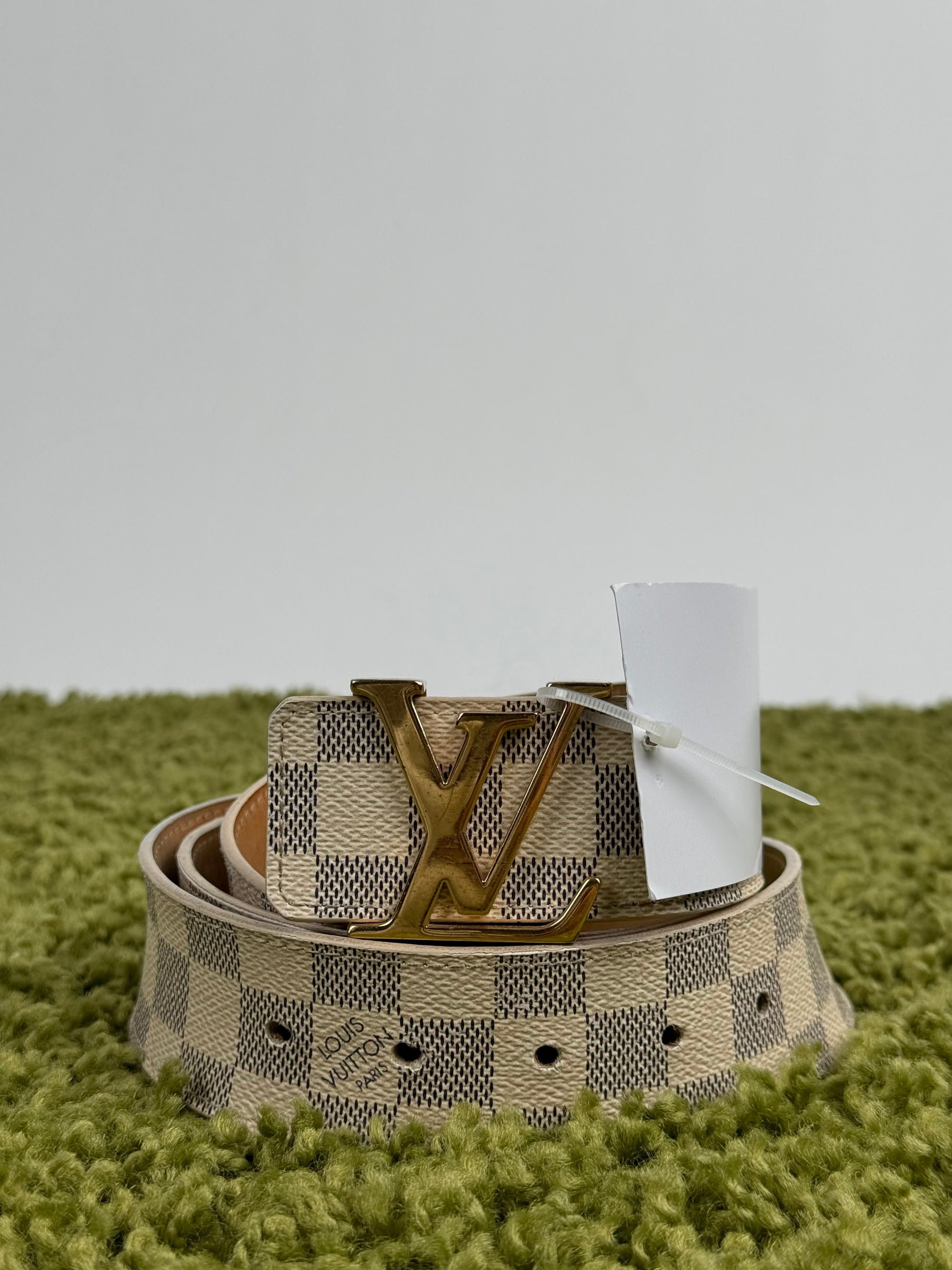 Cintura Louis Vuitton Bianca 90