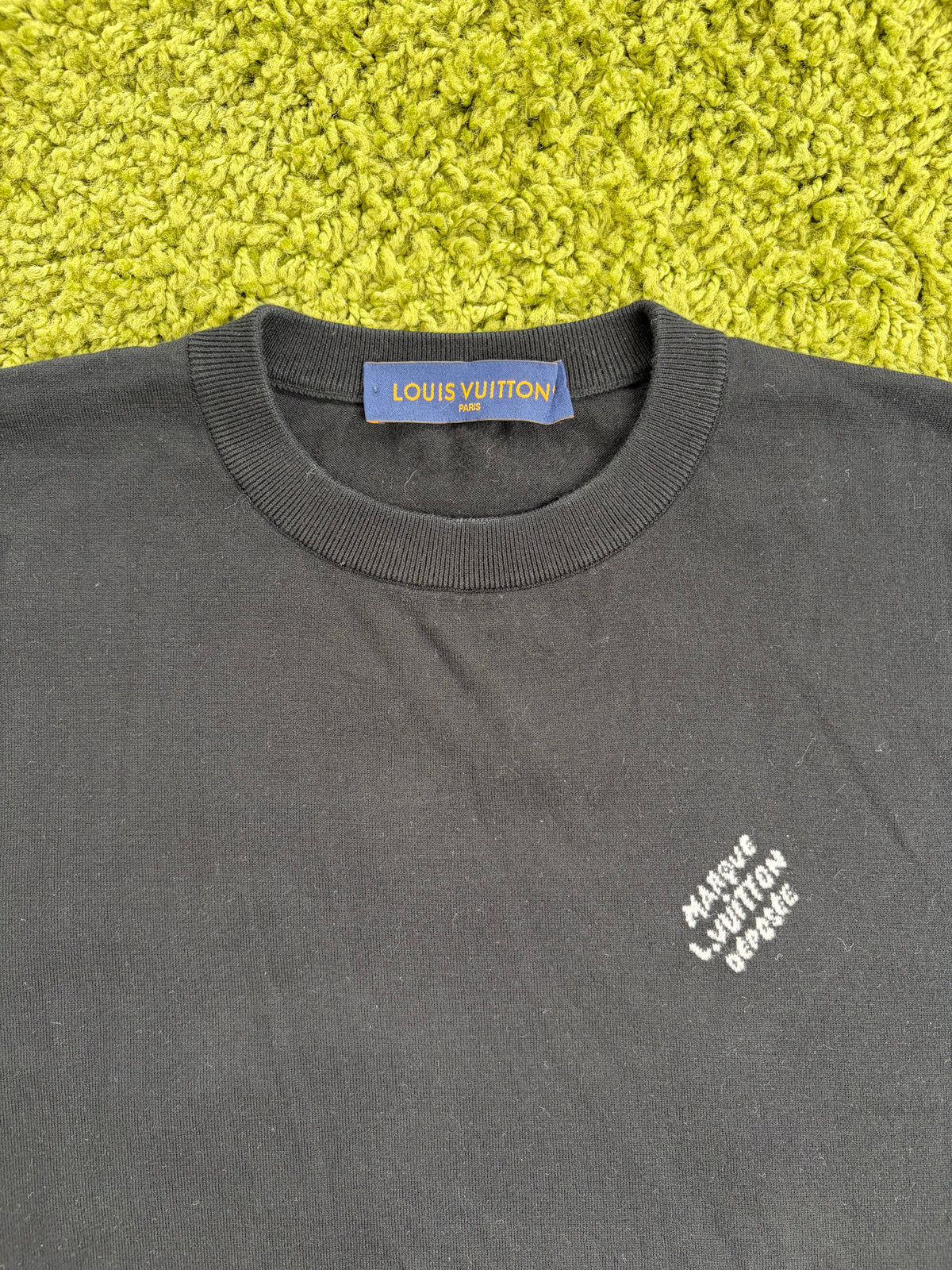 T-Shirt Louis Vuitton Nera XS