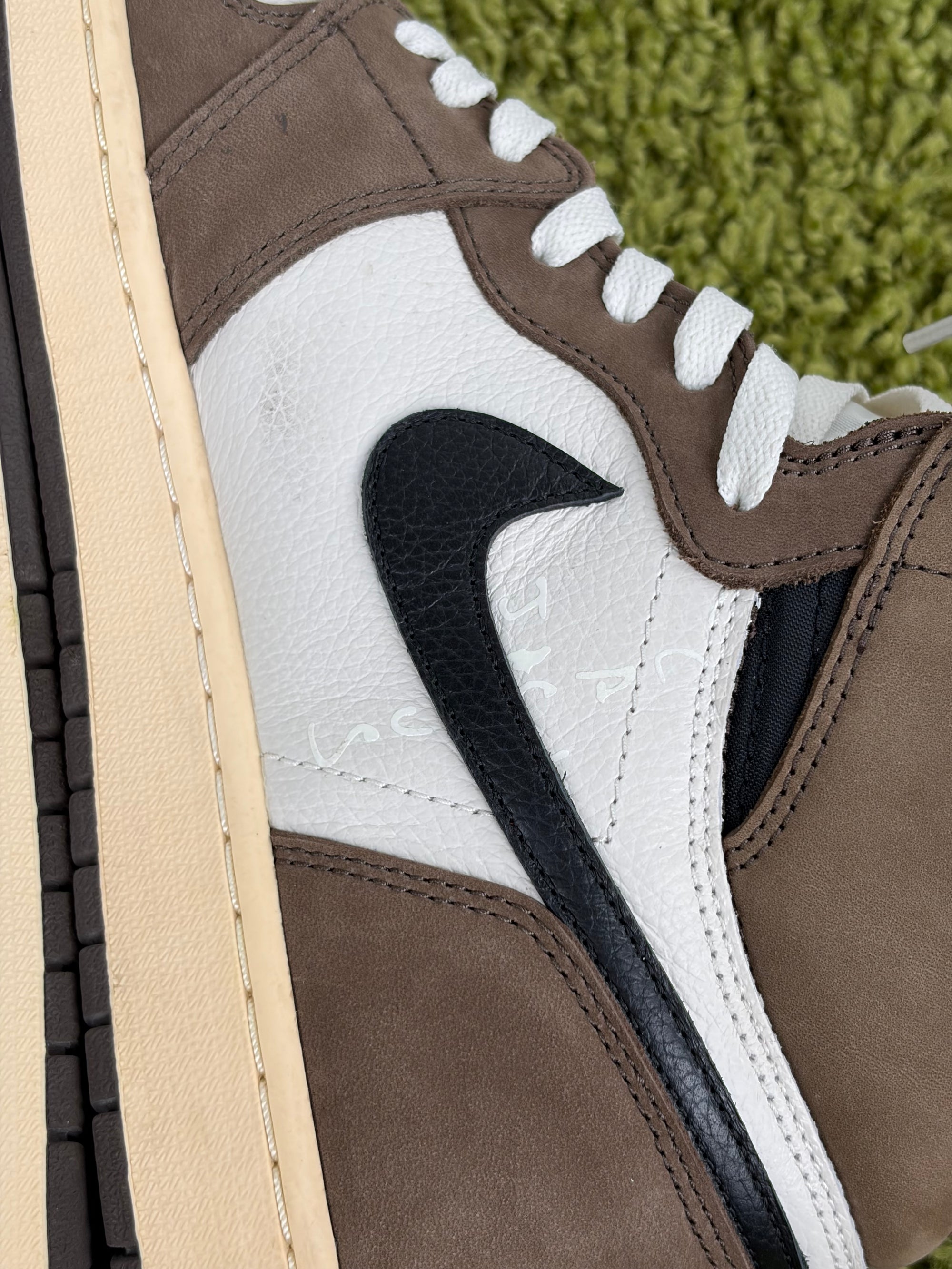Nike X travis Scott High Size 46 marroni nere e bianche