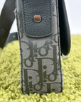 Borsa Christian Dior Saddle con pattina Grigia