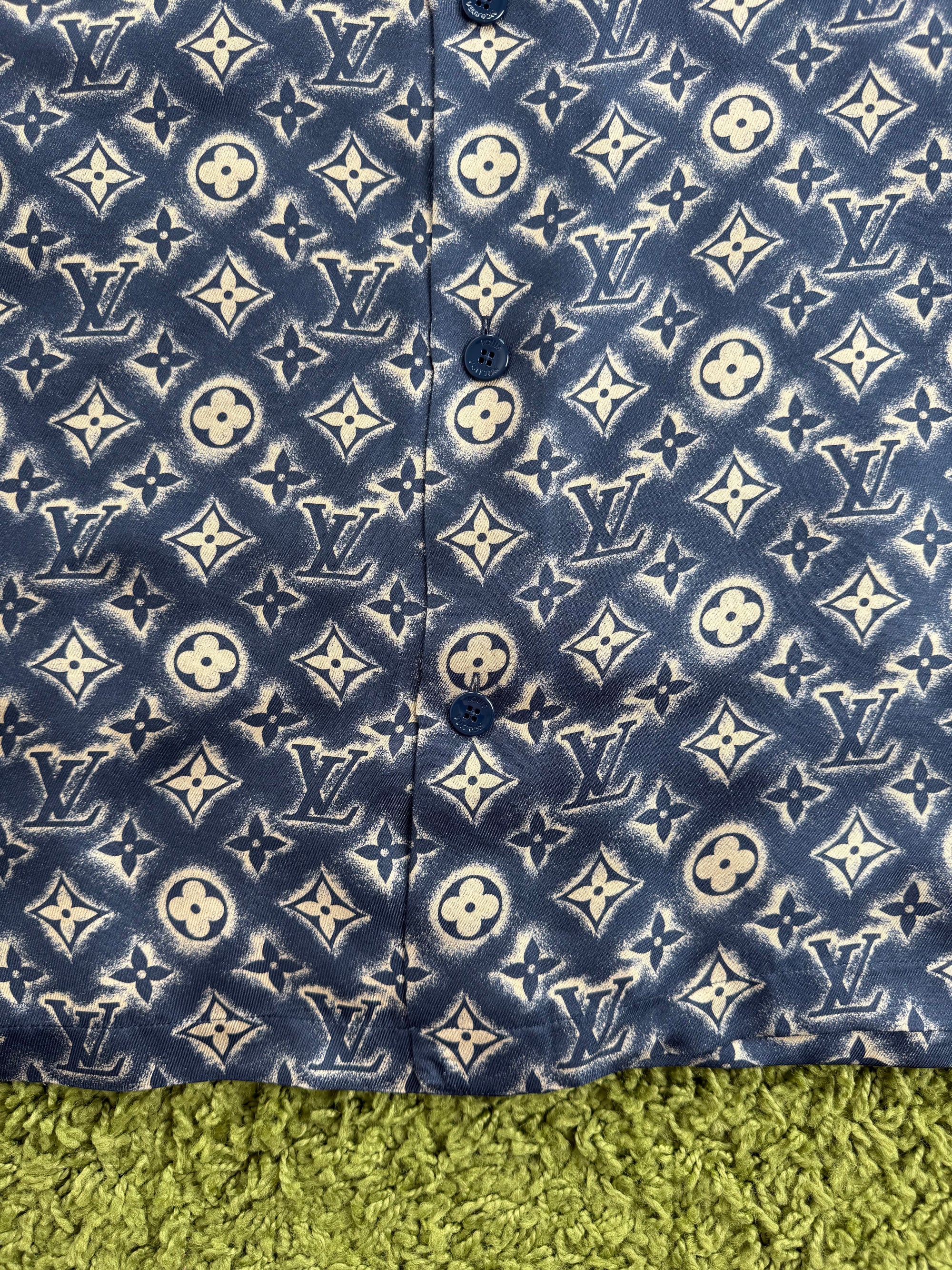 Camicia Sand Louis Vuitton Blu XXL
